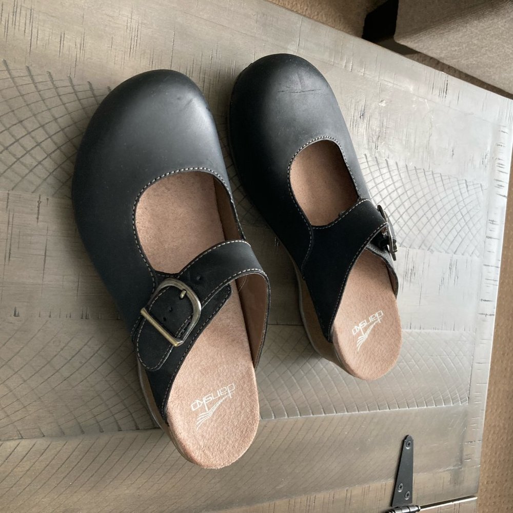 black mary jane dansko slides